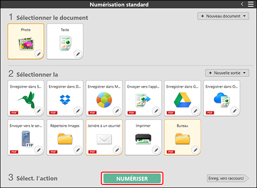 Num risation Standard CaptureOnTouch Num risation Standard CaptureOnTouch
